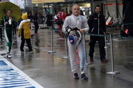 05.10.2014 - Race, Valtteri Bottas (FIN) Williams F1 Team FW36