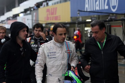 05.10.2014 - Race, Felipe Massa (BRA) Williams F1 Team FW36
