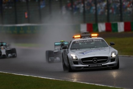 05.10.2014 - Race, The Safety car on the track