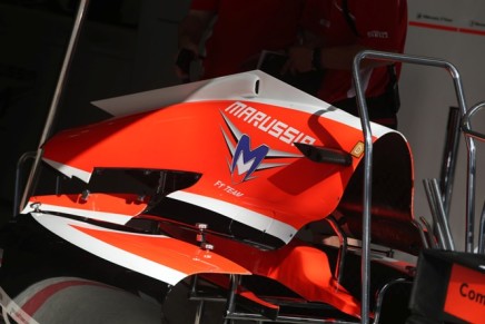 09.10.2014- Marussia F1 Team MR03 Tech Detail