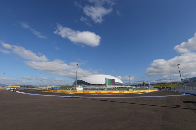 09.10.2014- View of Sochi Circuit