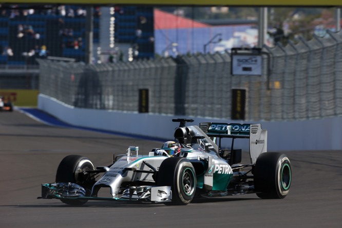 10.10.2015- Free Practice 1, Lewis Hamilton (GBR) Mercedes AMG F1 W05