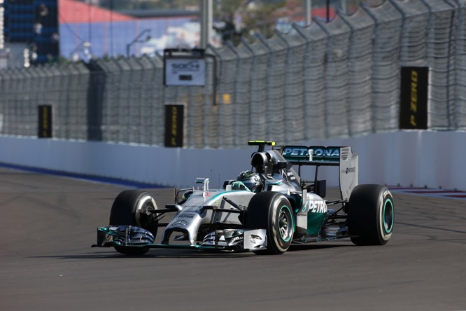 10.10.2015- Free Practice 1, Nico Rosberg (GER) Mercedes AMG F1 W05