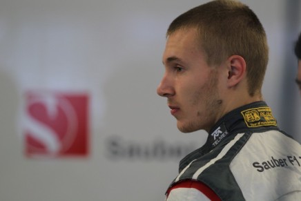 10.10.2015- Free Practice 1, Sergey Sirotkin  (RUS) Sauber