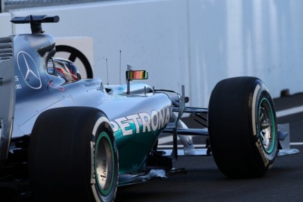 10.10.2015- Free Practice 1, Lewis Hamilton (GBR) Mercedes AMG F1 W05