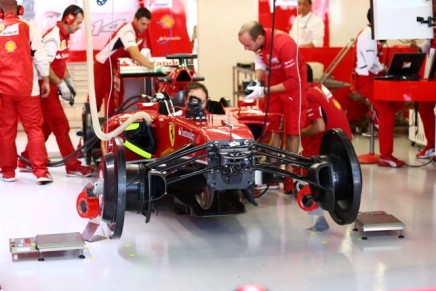 10.10.2015- Free Practice 2, Scuderia Ferrari F14T