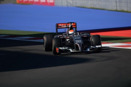 10.10.2015- Free Practice 2, Adrian Sutil (GER) Sauber F1 Team C33