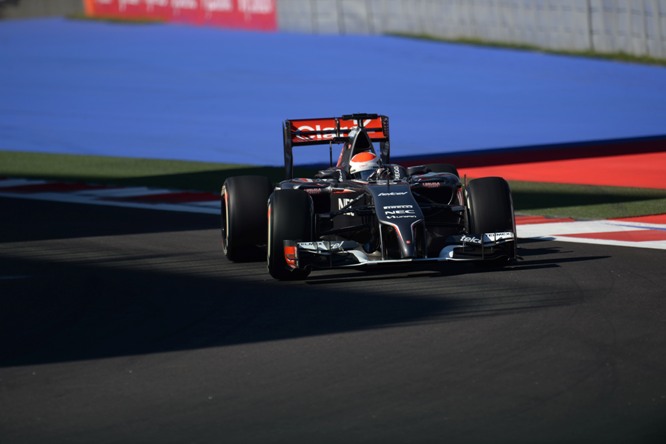 10.10.2015- Free Practice 2, Adrian Sutil (GER) Sauber F1 Team C33