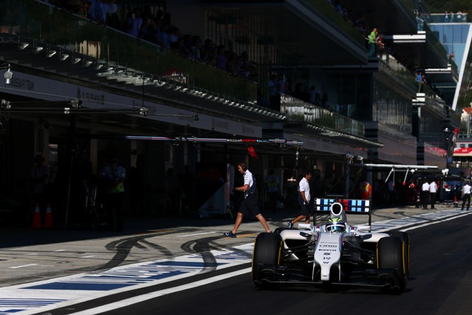 11.10.2014- Qualifying, Felipe Massa (BRA) Williams F1 Team FW36