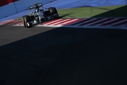 11.10.2014- Qualifying, Nico Rosberg (GER) Mercedes AMG F1 W05