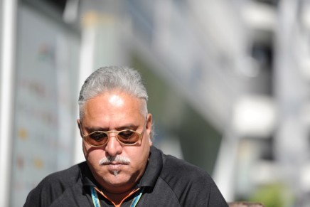 11.10.2014- Vijay Mallya (IND) Sahara Force India F1 Team Owner