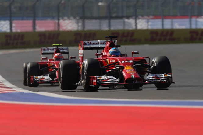 11.10.2014- free practice 3, Fernando Alonso (ESP) Scuderia Ferrari F14T