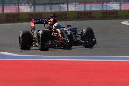 11.10.2014- free practice 3, Romain Grosjean (FRA) Lotus F1 Team E22