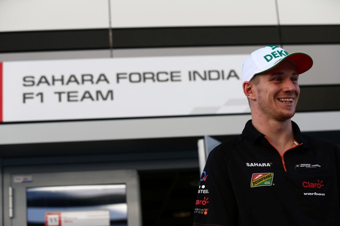 11.10.2014- Nico Hulkenberg (GER) Sahara Force India VJM07