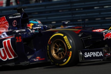 11.10.2014- free practice 3, Jean-Eric Vergne (FRA) Scuderia Toro Rosso STR9