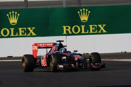 12.10.2014- Race, Jean-Eric Vergne (FRA) Scuderia Toro Rosso STR9