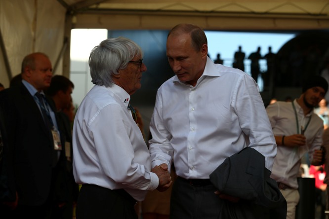 Ecclestone: “Vorrei Putin alla guida dell’Europa”