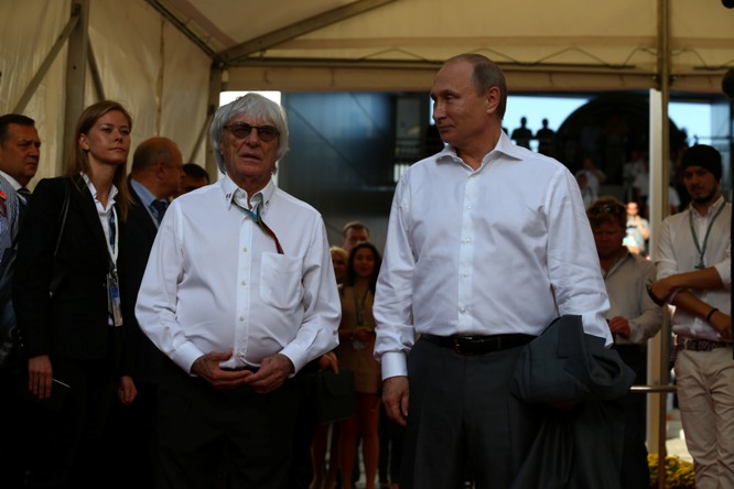 F1 | Ecclestone: “Il GP Russia ci sarà fintanto che Putin vorrà”