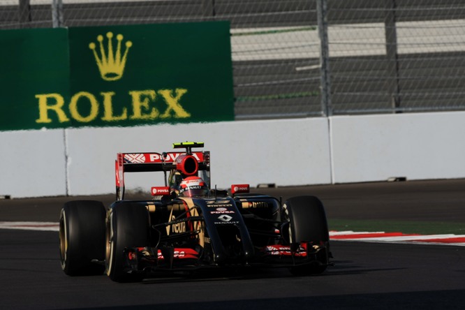 12.10.2014- Race, Pastor Maldonado (VEN) Lotus F1 Team, E22