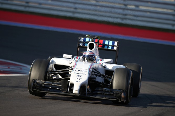 12.10.2014- Race, Valtteri Bottas (FIN) Williams F1 Team FW36