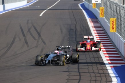 12.10.2014- Race, Jenson Button (GBR) McLaren Mercedes MP4-29