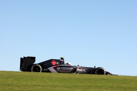 31.10.2014 - Free Practice 1, Esteban Gutierrez (MEX), Sauber F1 Team C33