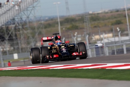 31.10.2014 - Free Practice 1, Romain Grosjean (FRA) Lotus F1 Team E22