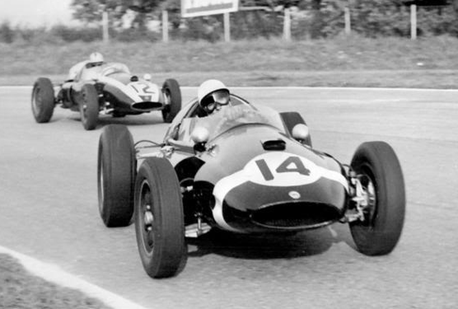 Stirling Moss GP Italia Monza 1959 Cooper Climax