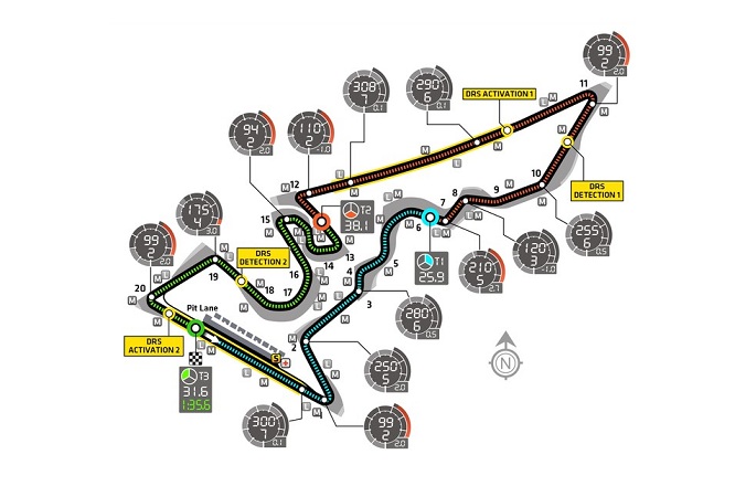 austin circuito map