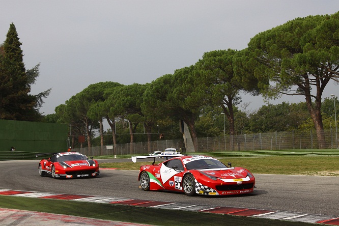 Case-Giammaria (Scuderia Baldini, Ferrari 458 italia-GT3 #27) 