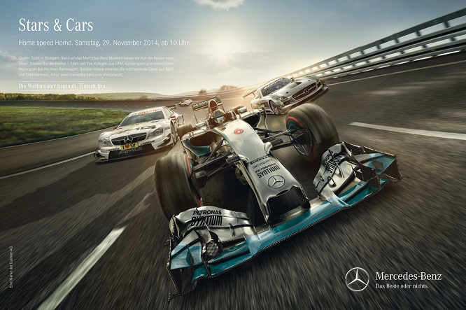 mercedes f1 dtm stars and cars 2014