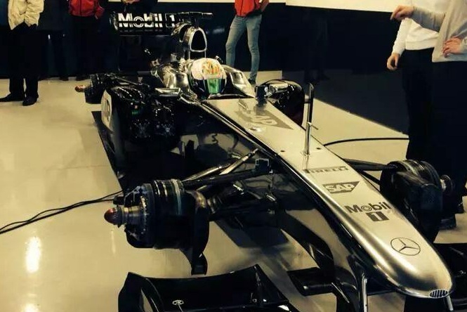 test mclaren matt parry silverstone 2014