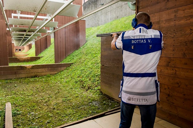 tiro a volo bottas beretta 2014