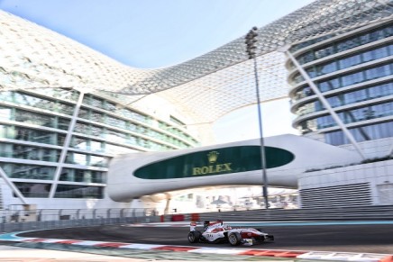 Alex Fontana GP3 Abu Dhabi 2014
