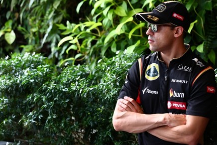 18.09.2014 - Pastor Maldonado (VEN) Lotus F1 Team E22