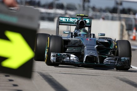 01.11.2014 - Qualifying, Nico Rosberg (GER) Mercedes AMG F1 W05