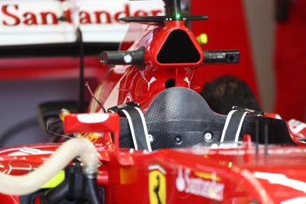 07.11.2014 - Free Practice 1, Scuderia Ferrari F14-T, detail