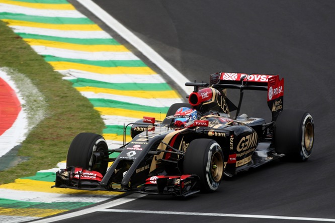 07.11.2014 - Free Practice 1, Romain Grosjean (FRA) Lotus F1 Team E22