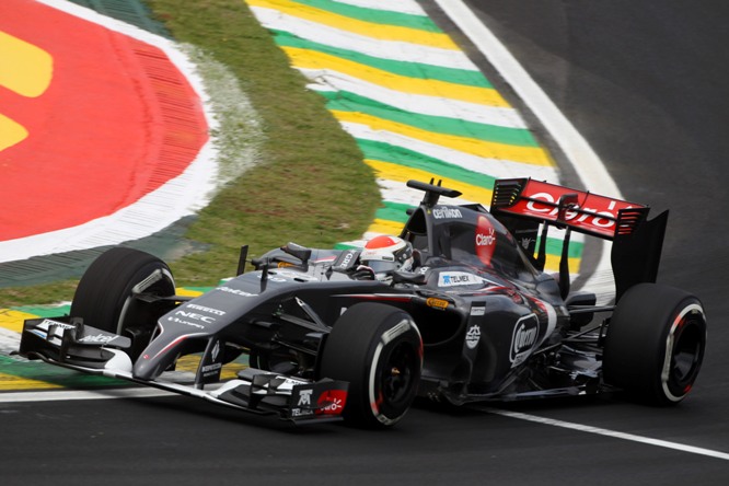 07.11.2014 - Free Practice 1, Adrian Sutil (GER) Sauber F1 Team C33