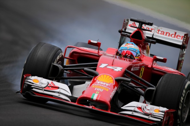 07.11.2014 - Free Practice 1, Fernando Alonso (ESP) Scuderia Ferrari F14-T