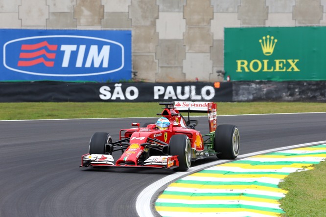 07.11.2014 - Free Practice 1, Fernando Alonso (ESP) Scuderia Ferrari F14-T