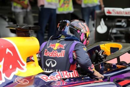 08.11.2014 - Qualifying, Sebastian Vettel (GER) Red Bull Racing RB10