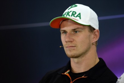 20.11.14- Press conference, Nico Hulkenberg (GER) Sahara Force India F1 VJM07