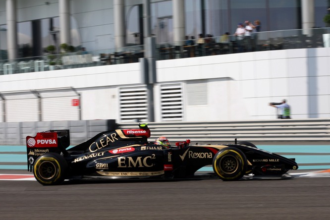 21.11.2014 - Free Practice 1, Pastor Maldonado (VEN) Lotus F1 Team E22