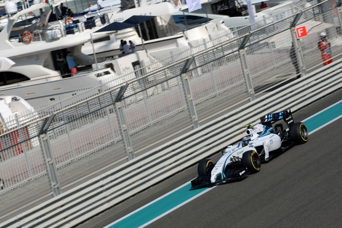 21.11.2014 - Free Practice 1, Valtteri Bottas (FIN) Williams F1 Team FW36