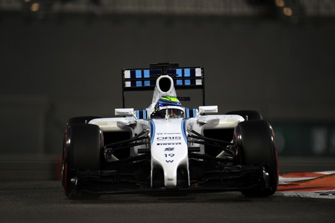 21.11.2014 - Free Practice 2, Felipe Massa (BRA) Williams F1 Team FW36