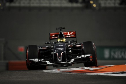 21.11.2014 - Free Practice 2, Adrian Sutil (GER) Sauber F1 Team C33