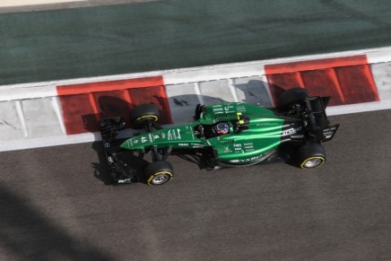 22.11.2014 - Qualifying, Will Stevens (GBR) Caterham F1 Team