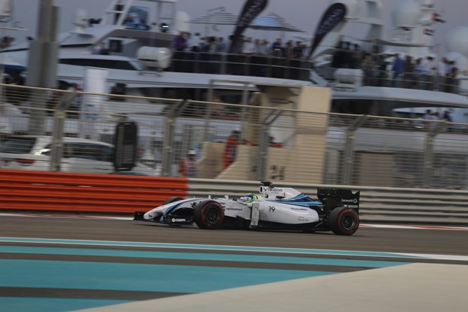 22.11.2014 - Qualifying, Felipe Massa (BRA) Williams F1 Team FW36