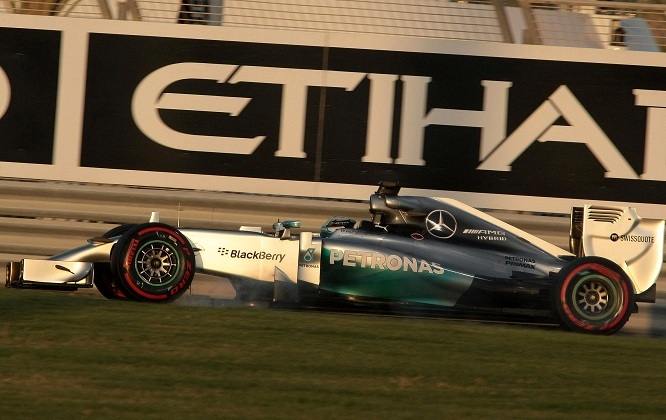 22.11.2014 - Qualifying, Lewis Hamilton (GBR) Mercedes AMG F1 W05